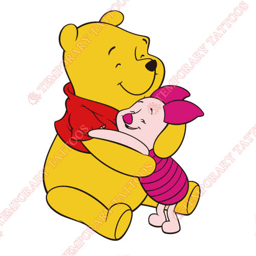 Winnie the Pooh Customize Temporary Tattoos Stickers NO.923